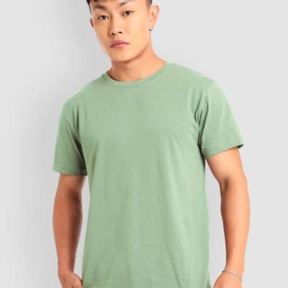 Seafoam Green Plain T-Shirt